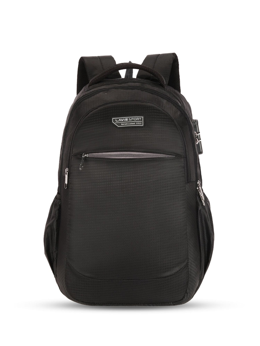 Lavie black backpack best sale