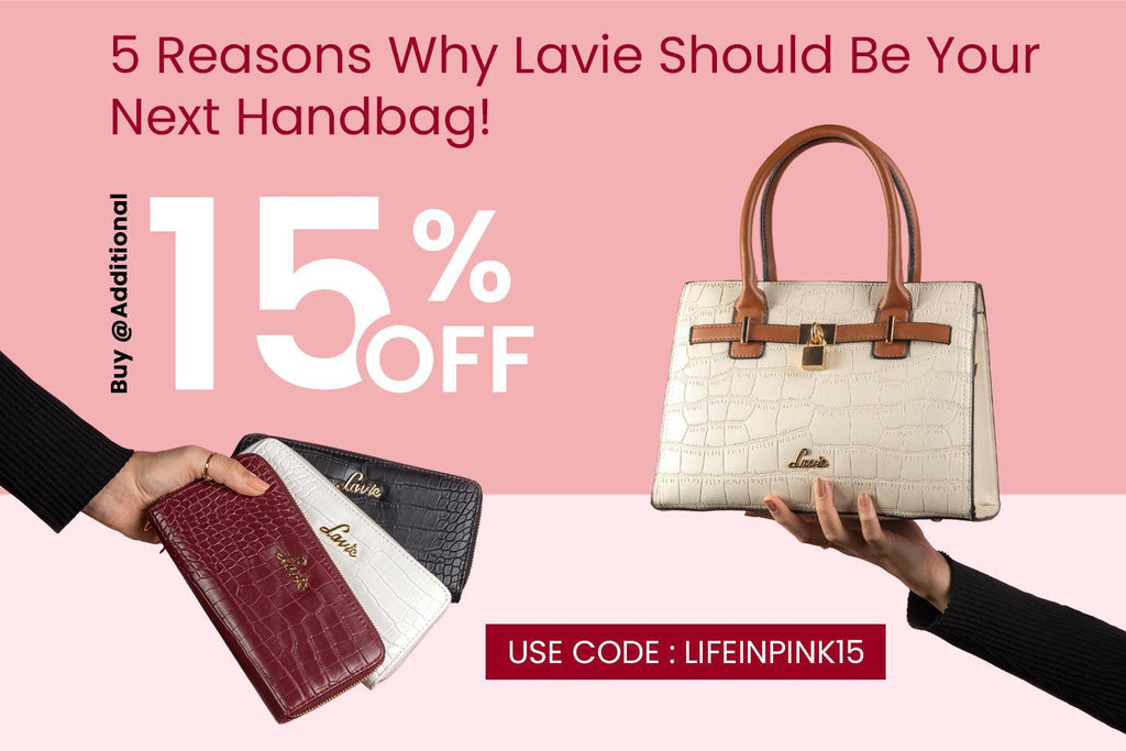 Buy Lavie Women's Nova Tote Bag | Ladies Purse Handbag - PaisaWapas