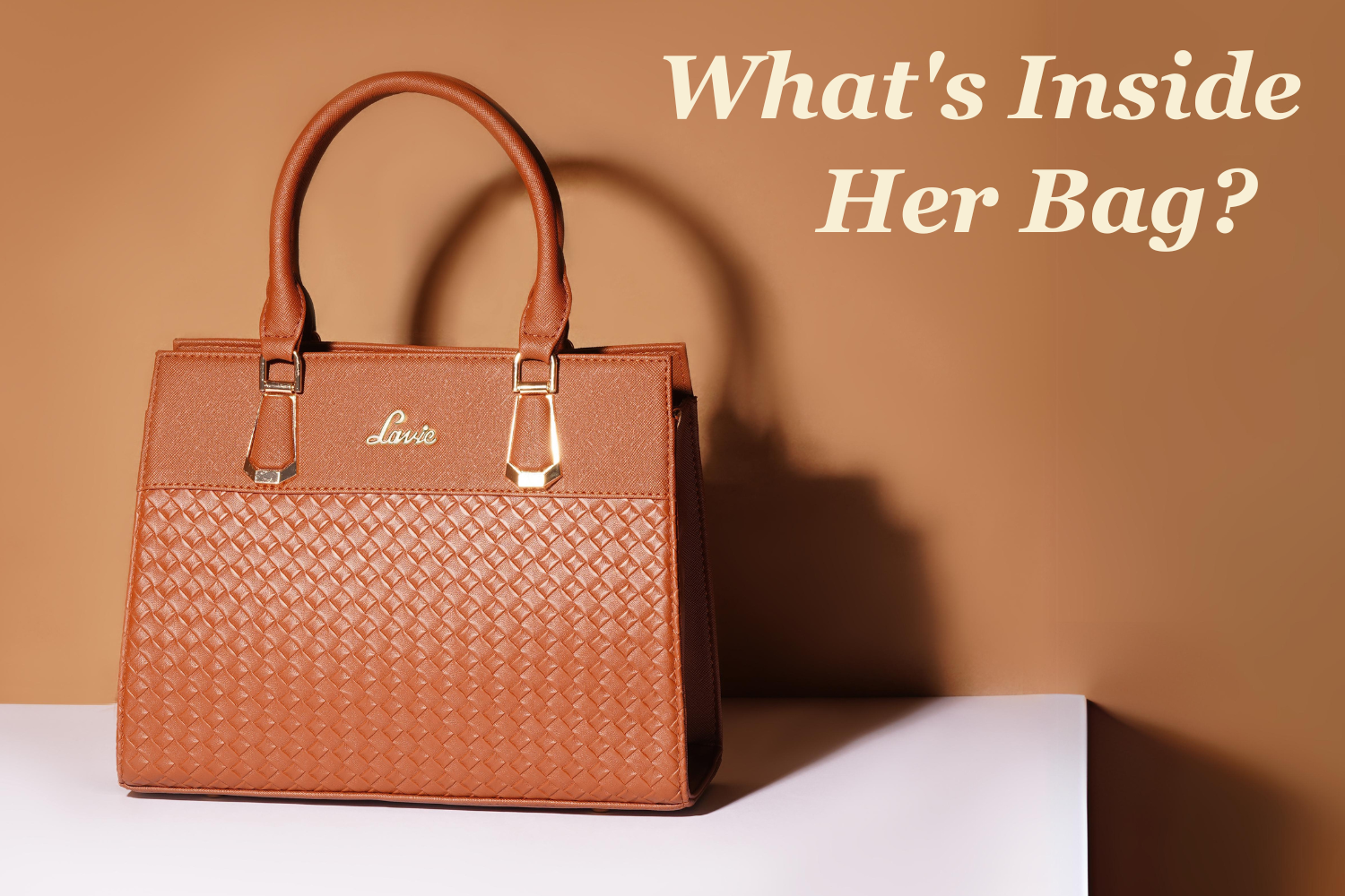 What can you find in a women s Handbag Lavie World