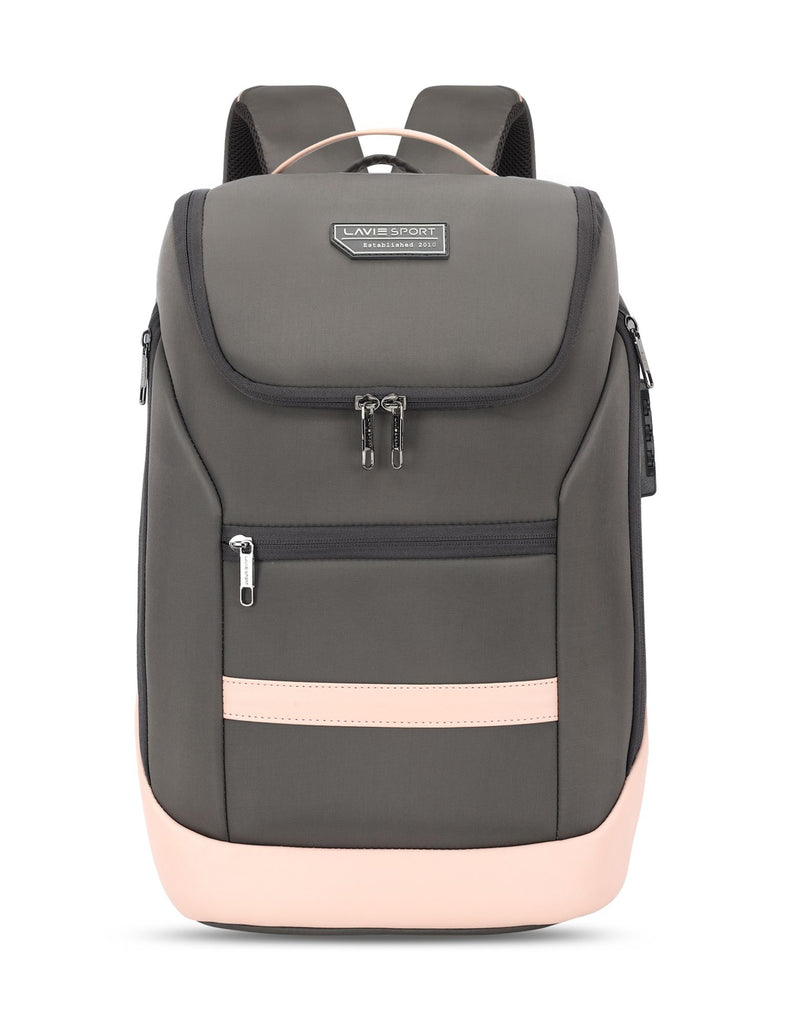 lavie-sport-emperor-24l-anti-theft-laptop-backpack-for-men-&-women-|boys-&-girls-pink/grey-pink/grey-medium