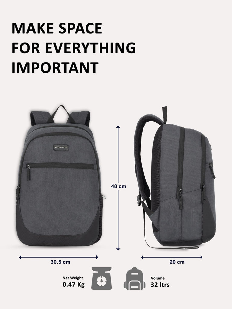 Lavie_Sport_Ruler_32L_Laptop_Backpack_For_Men_&_Women_Black