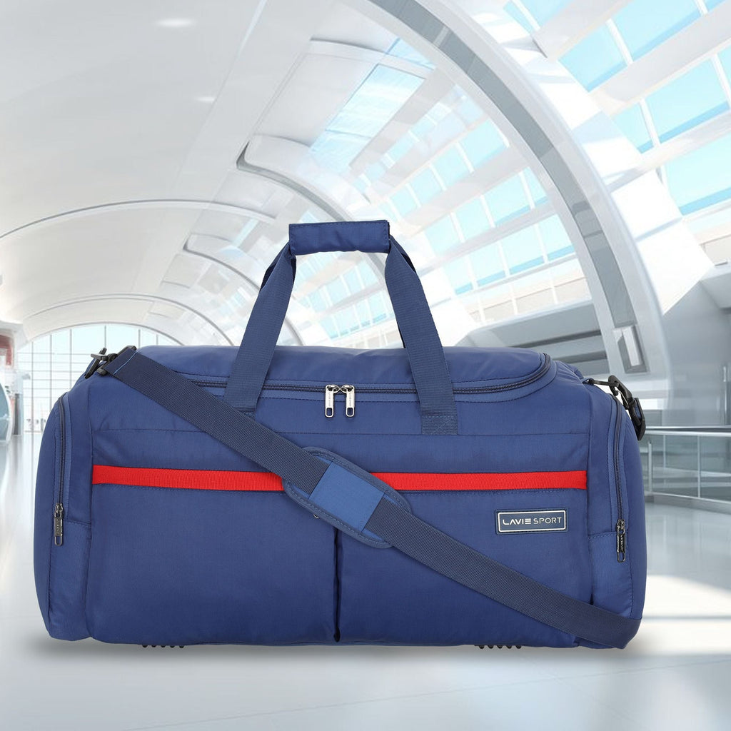 Lavie Sport Epitome 55 cms Duffle Bag For | Airbag| Duffle Navy