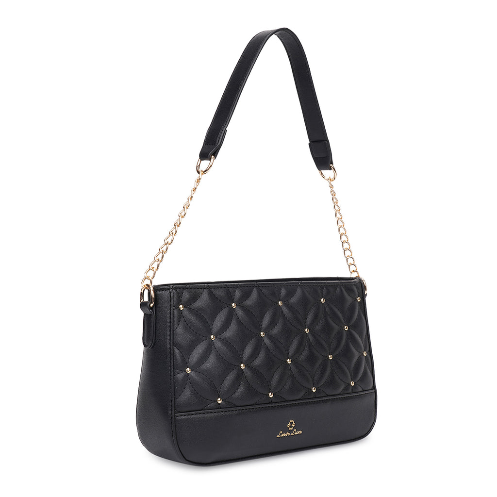 Lavie Luxe Black Small Women's Blixen Hobo Bag