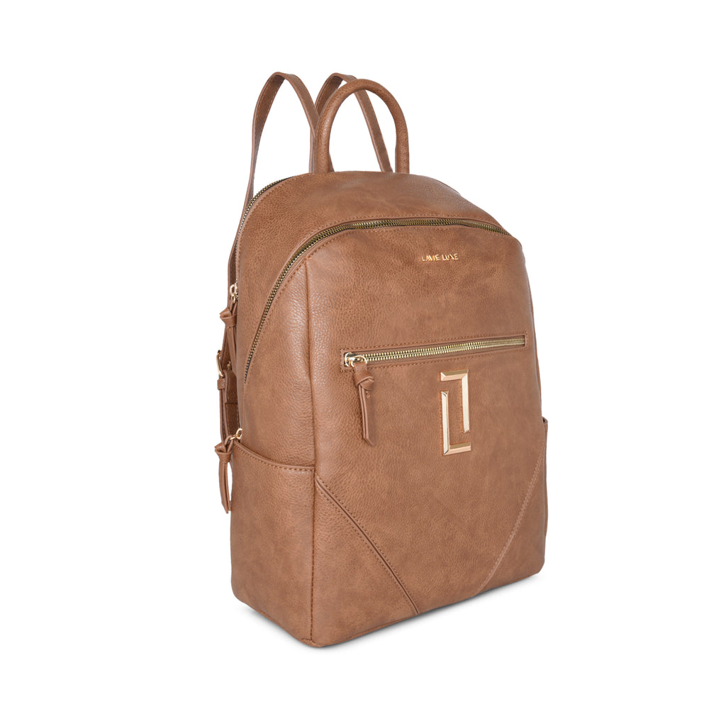 Lavie Luxe Simone Tan Medium Women's Backpack