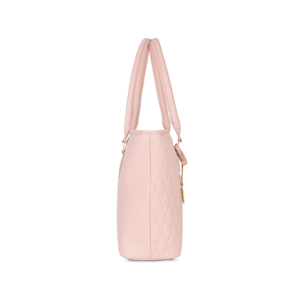 Lavie Luxe Light Pink Large Women's Sherry Tote Bag