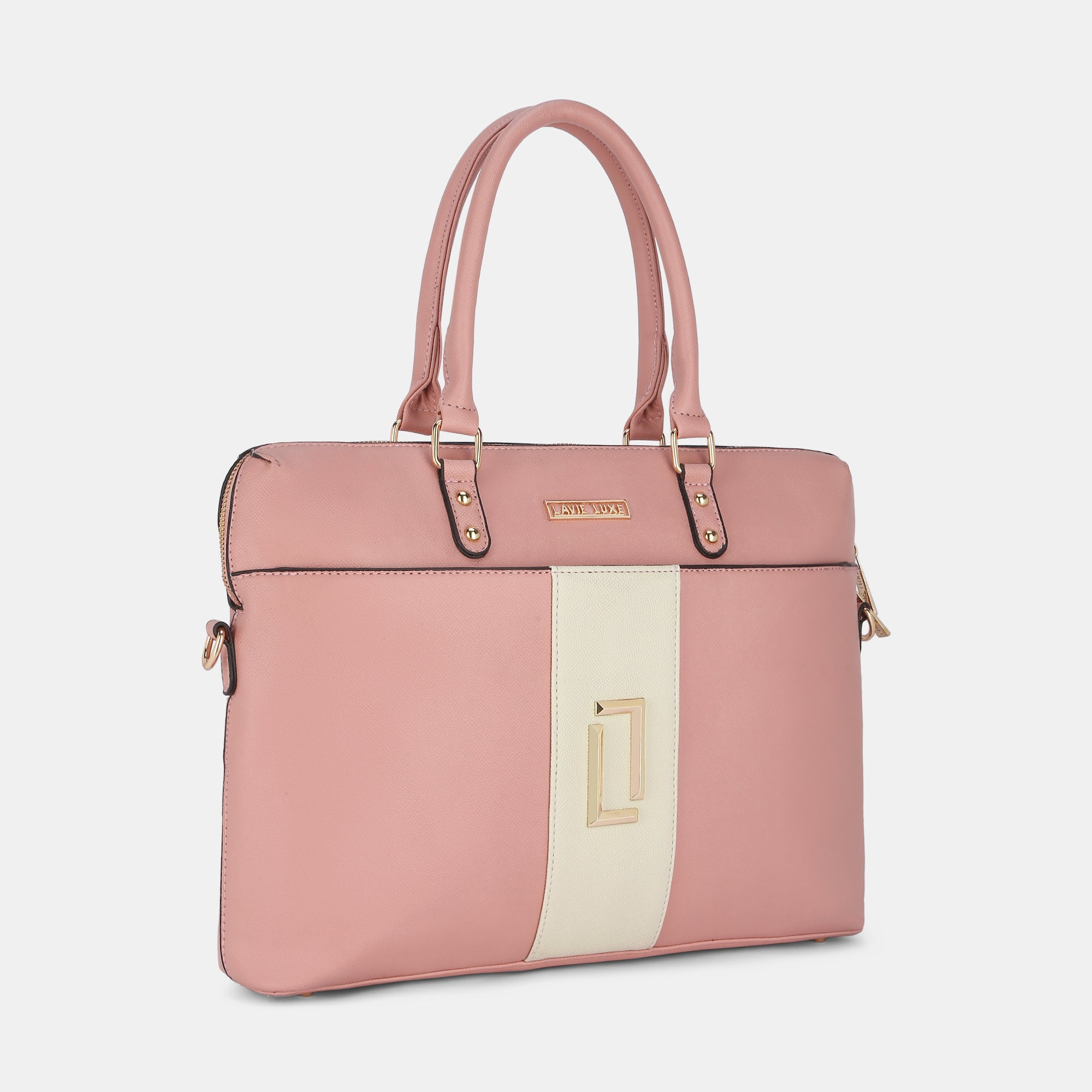 Lavie Luxe Welsy Pink Large Women's Laptop Handbag – Lavie World