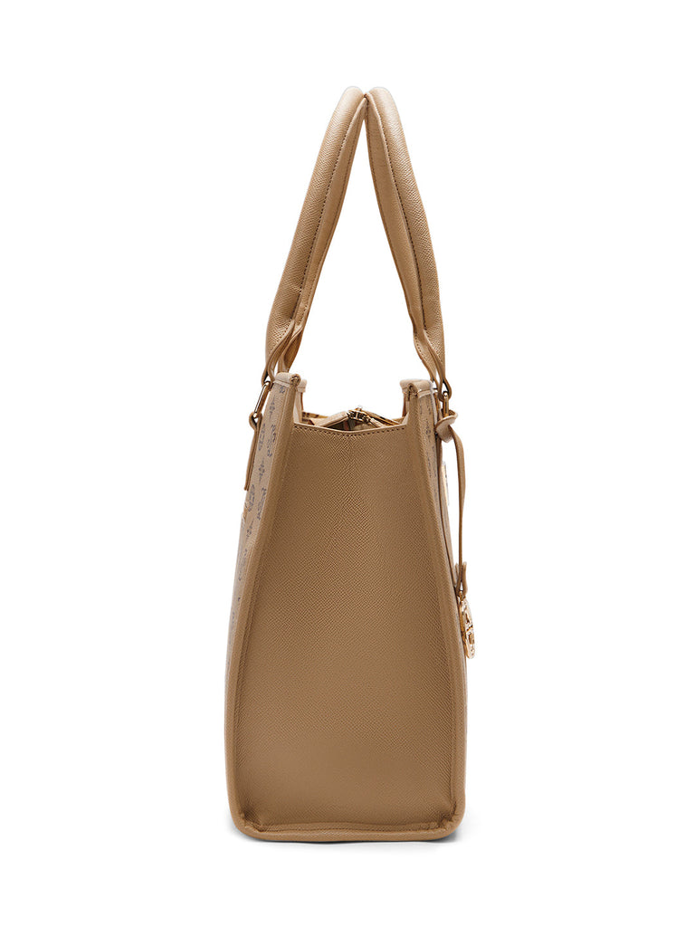 Lavie Signature Chicago Large Taupe Womens Satchel