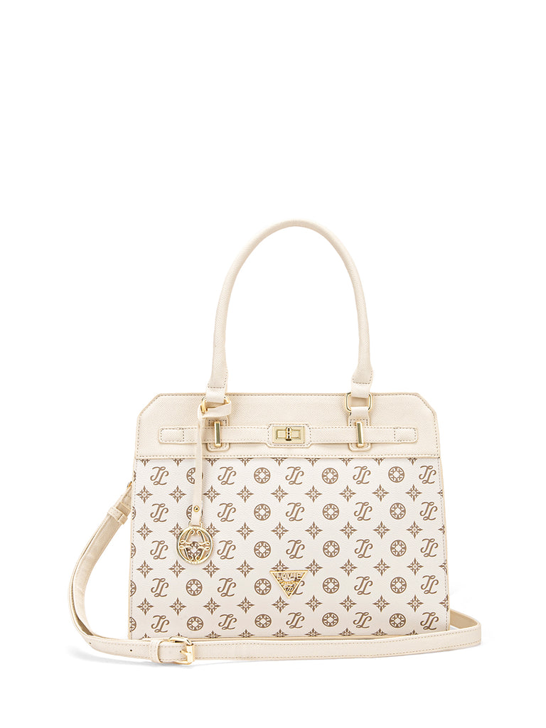 Lavie Signature Manhattan Medium Off White Womens Satchel