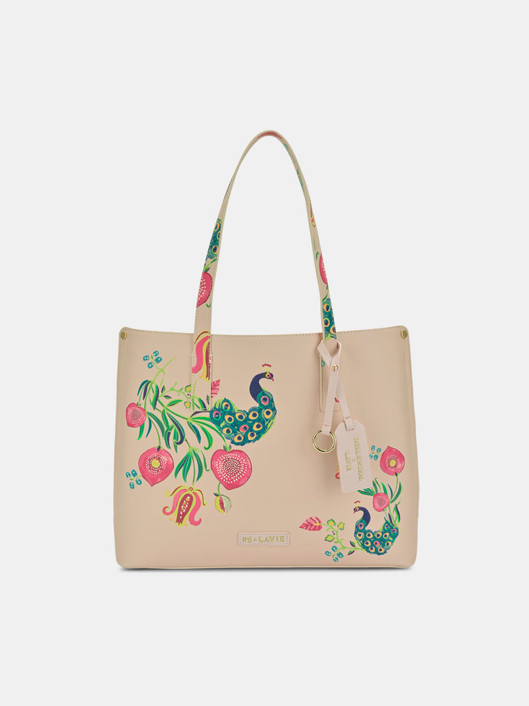 Safari Print Large Tote Bag