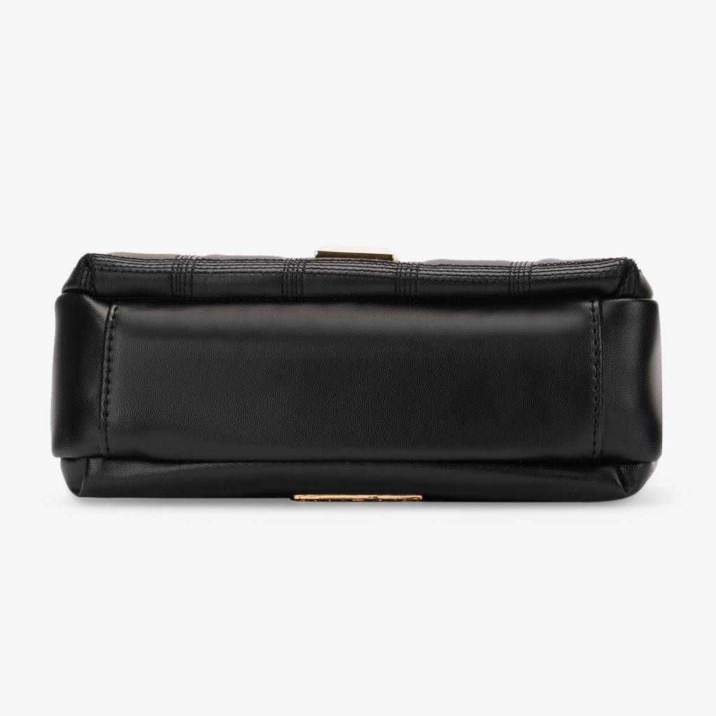 Lavie Luxe Helena Black Small Women's 3 Compartment Sling