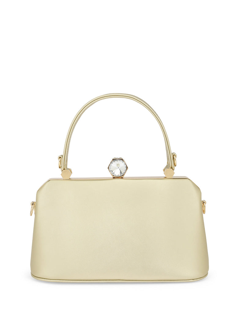 Lavie Signature Gaum Gold Large Women's Frame Bag