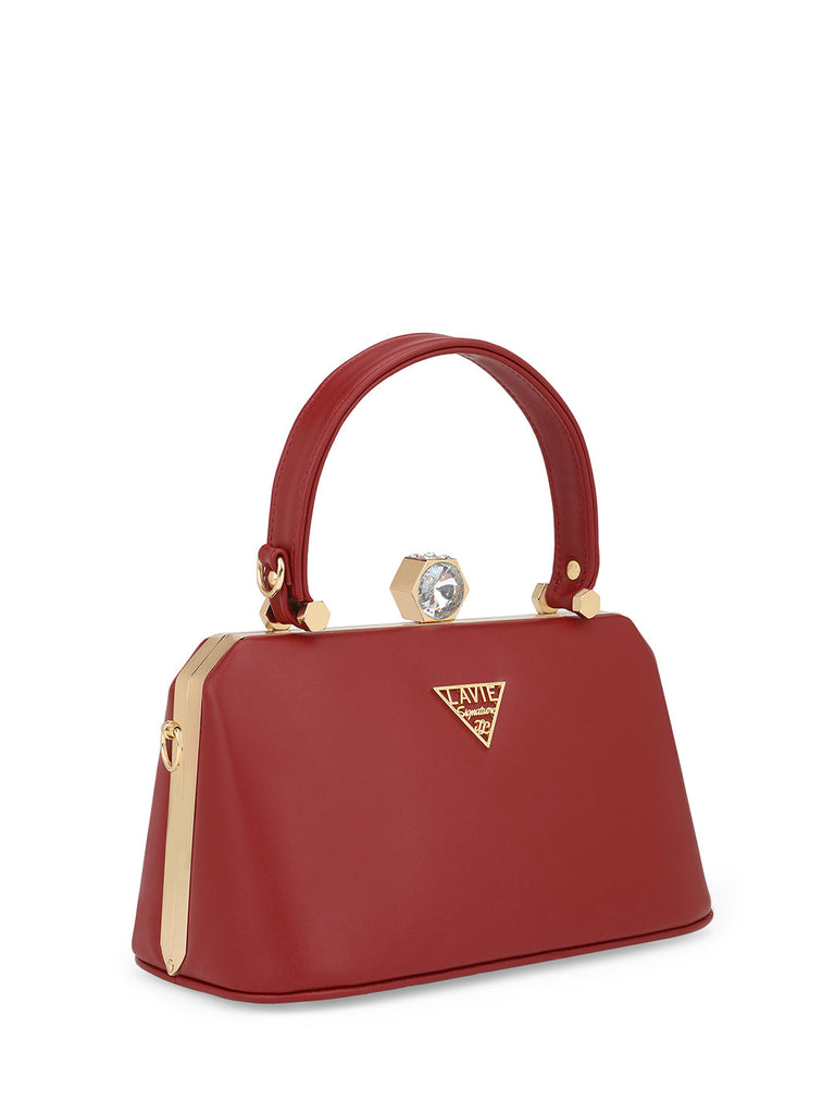 Lavie Signature Gaum Maroon Large Women's Frame Bag