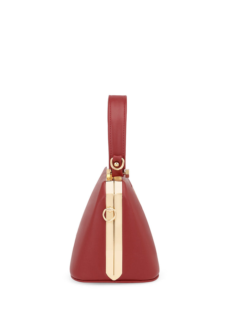 Lavie Signature Gaum Maroon Large Women's Frame Bag