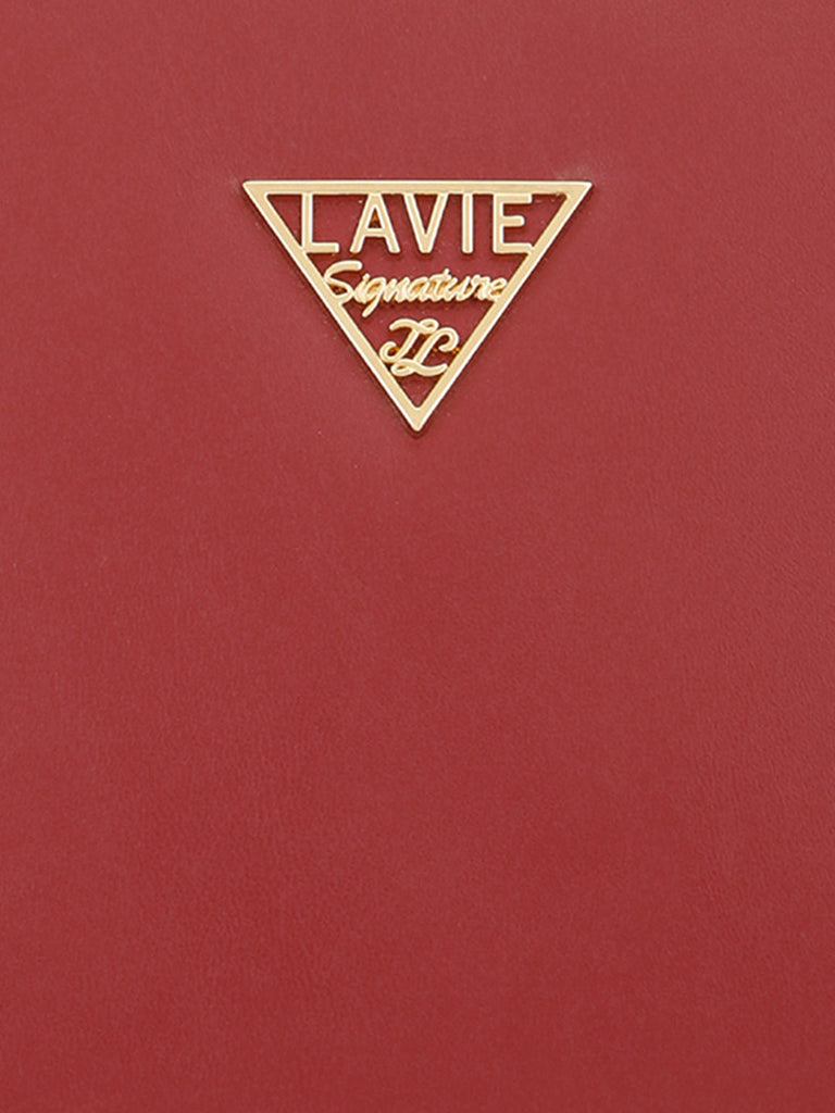 Lavie Signature Gaum Maroon Large Women's Frame Bag