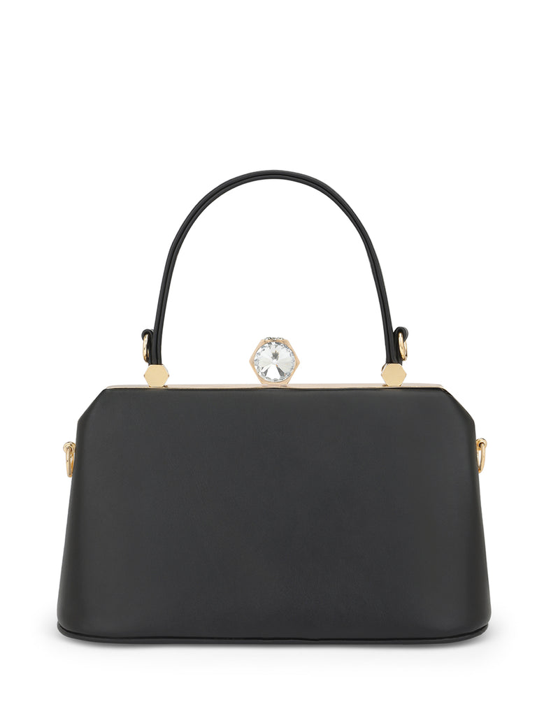 Lavie Signature Gaum Black Large Women's Frame Bag