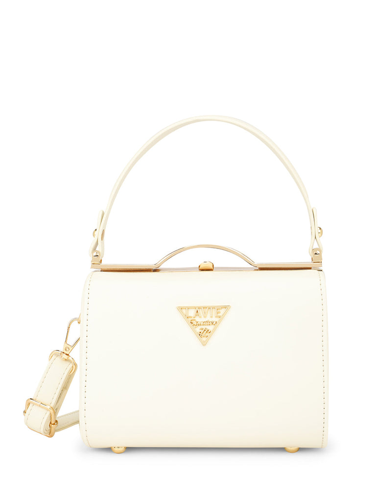 Lavie Signature Colorado Off White Small Women's Frame Bag