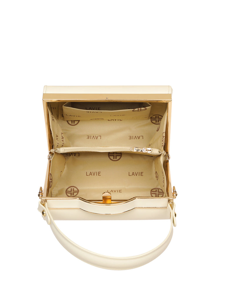 Lavie Signature Colorado Off White Small Women's Frame Bag