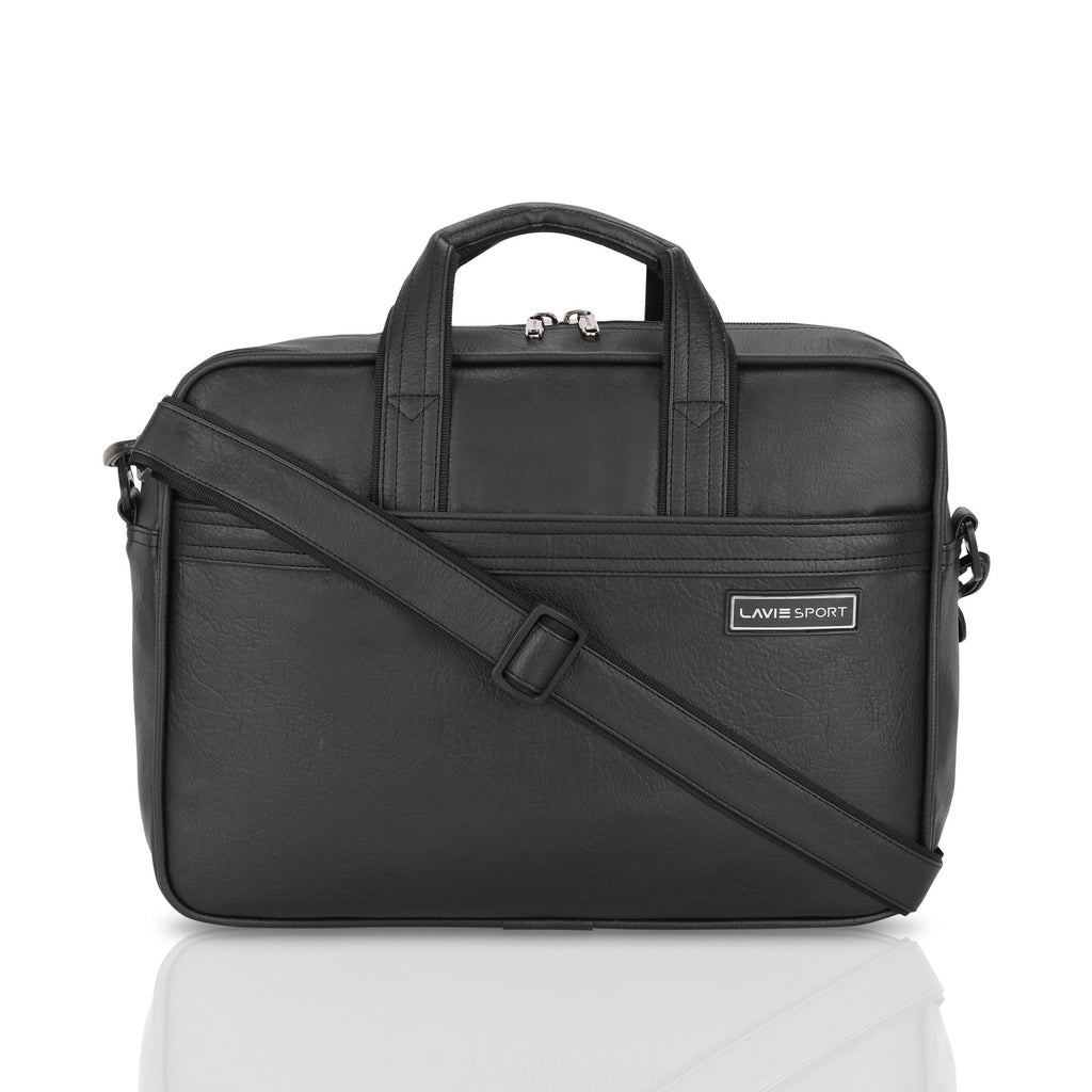 Lavie_Sport_1_Compartment_Director_Unisex_Laptop_briefcase_Bag_Black