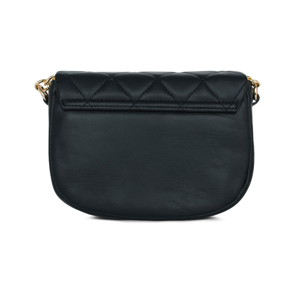 Lavie Luxe Black Small Women's Chan Flap Sling Bag