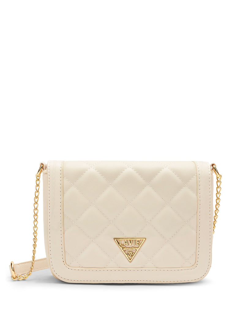 Lavie Signature Atlanta Small Off White Womens Sling Bag