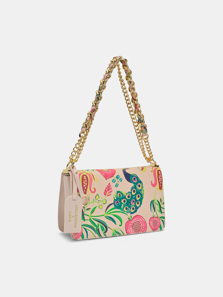 Anarmor Print Medium Flap Sling Bag