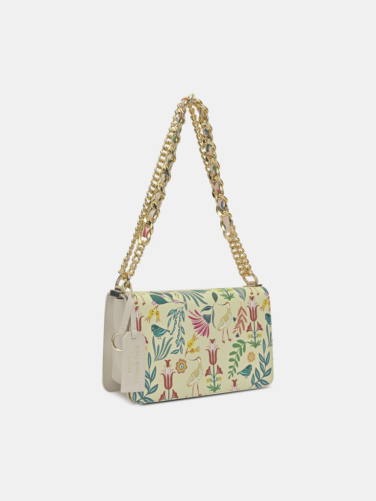 Saras Print Medium Flap Sling Bag