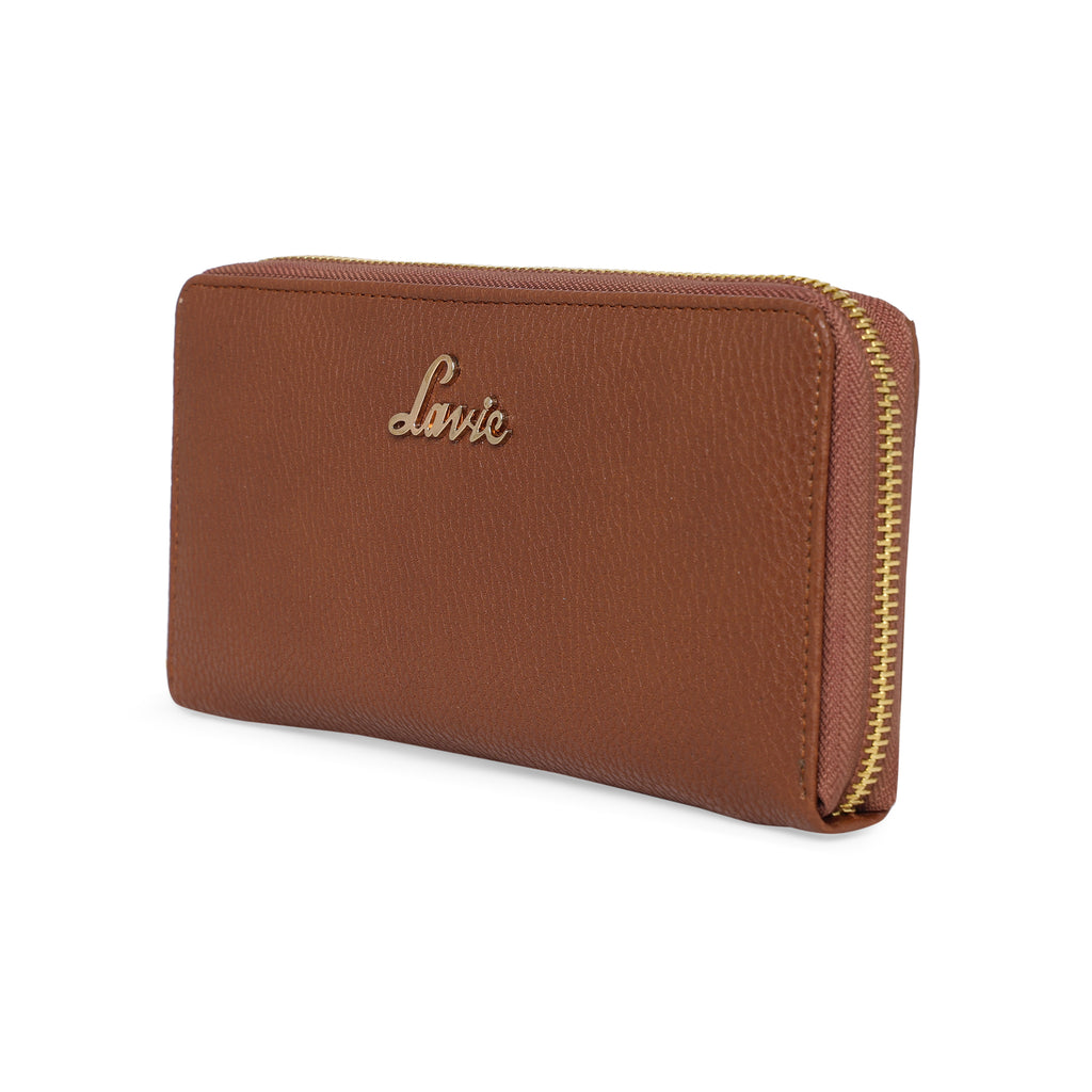 Lavie Zip Brown Large Women's Wallet