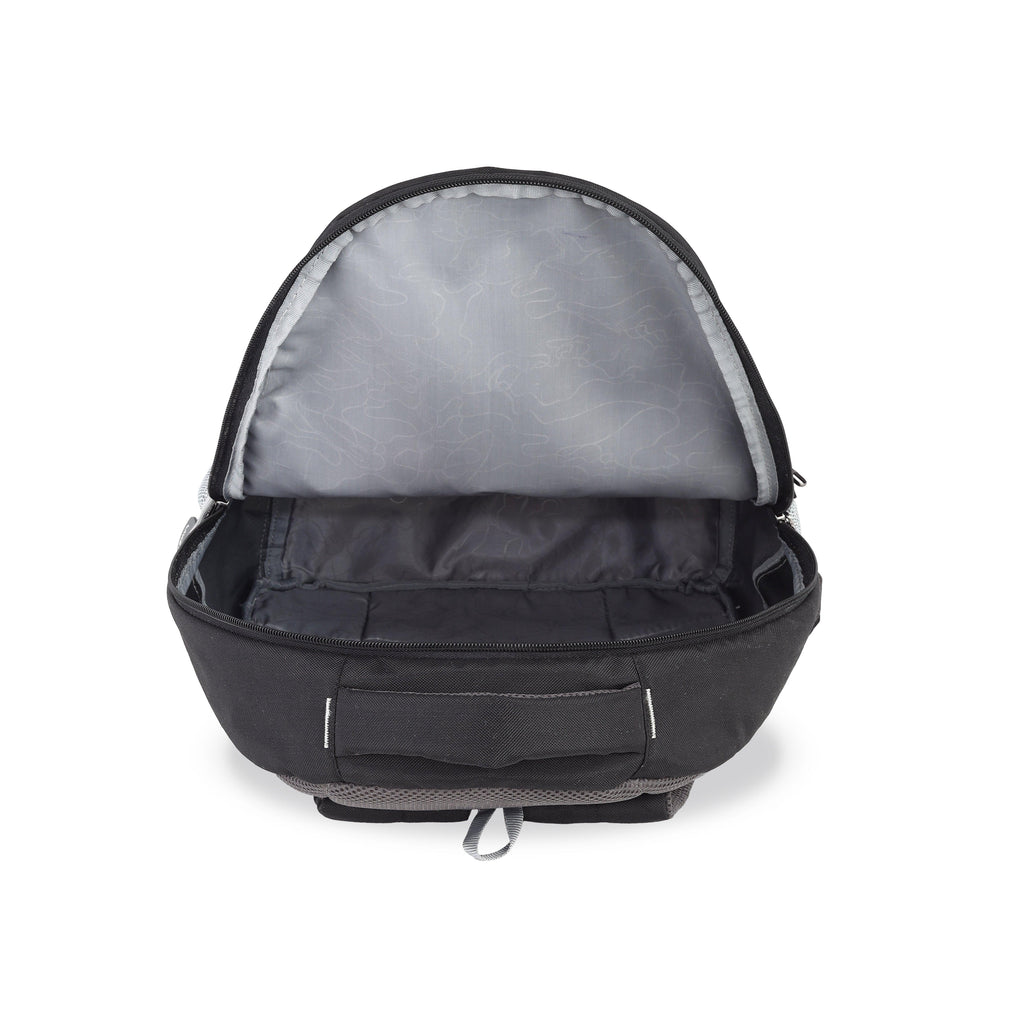 Lavie Sport Hexa 24L Casual School Bag For Boys & Girls Black - Lavie World