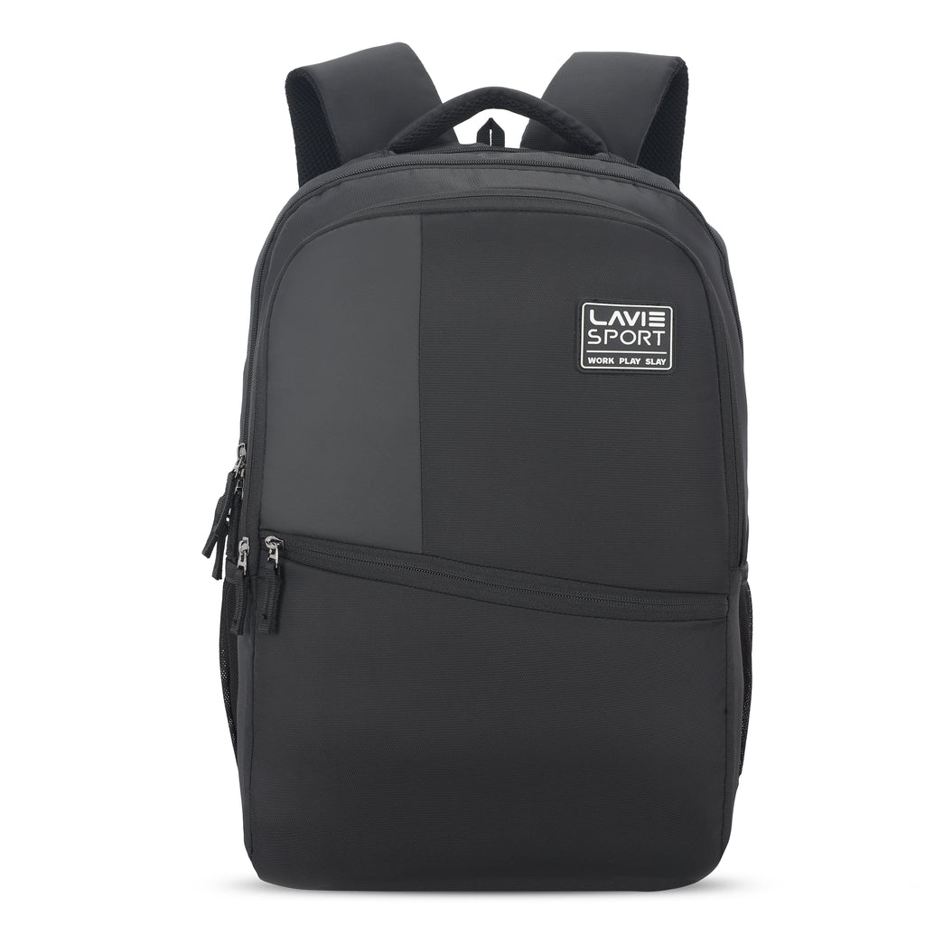 lavie-sport-classic-31l-laptop-backpack-for-men-&-women-black-black-medium