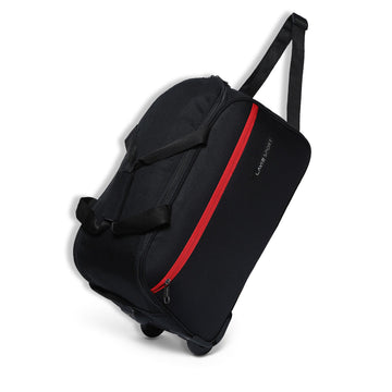 Lavie Sport Lino M Large Size 63 Cms Wheel Duffle Bag | 2 Wheel Duffle Bag Black - Lavie World