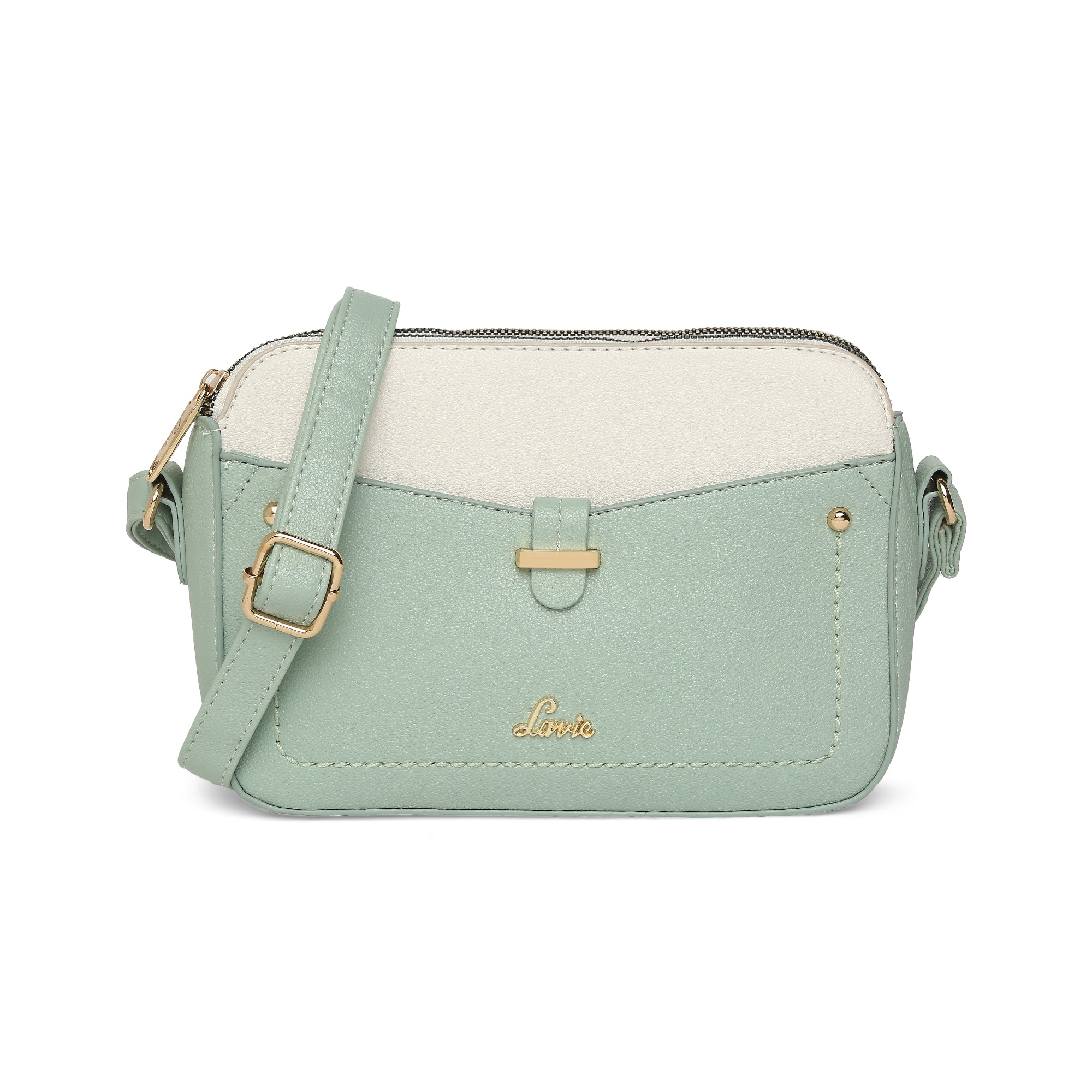 Lavie Rise Mint Medium Women s 4c Box Sling Bag Lavie World