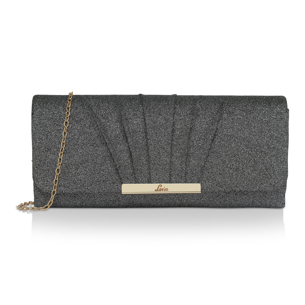 Nice Purse Casual, Formal, Party Black Clutch Black - Price in India |  Flipkart.com